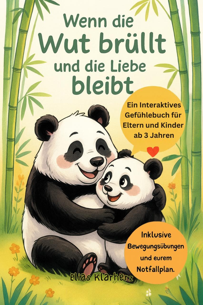 Gefühlebuch – Wut ab 3 Jahren (Cover)